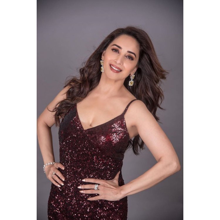 Madhuri Dixit Oozes Elegance And Glamour In A Yell