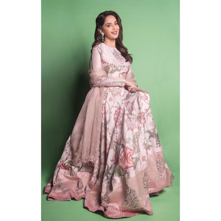 Madhuri Dixit Oozes Elegance And Glamour In A Yell