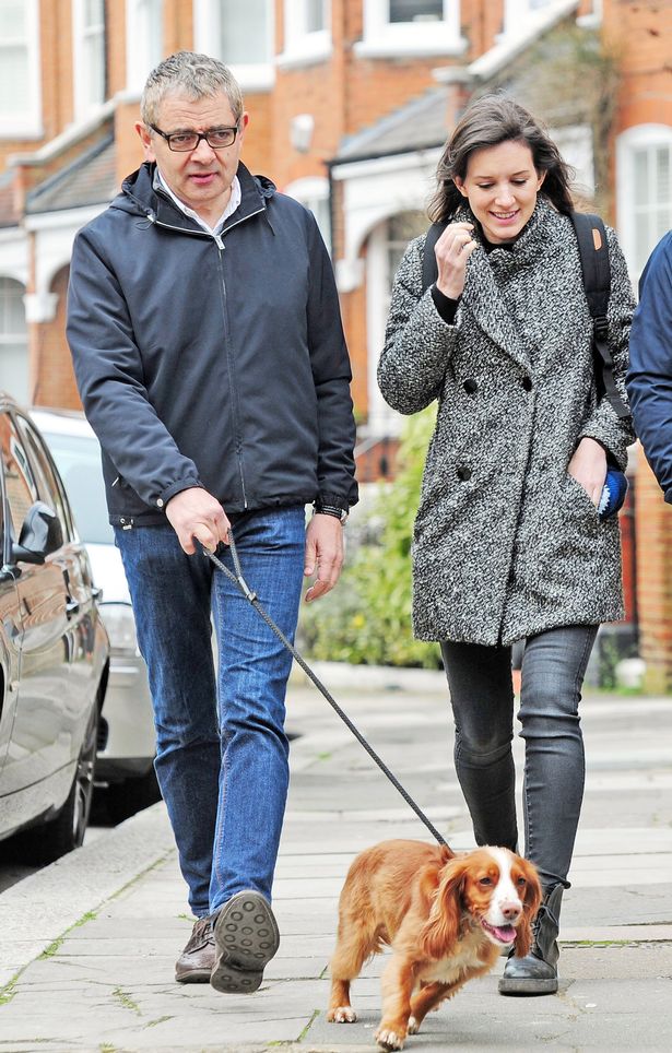 Pay Exc Rowan Atkinson Out And Alive With His Girl