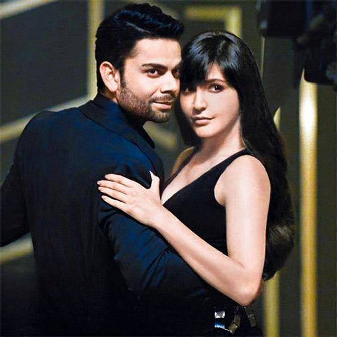 Anushka Sharma And Virat Kohli Shampoo Ad A9f2