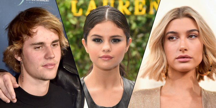 justin bieber selena gomez and hailey baldwin
