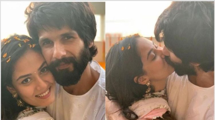 Shahid Kapoor and Mira Rajput