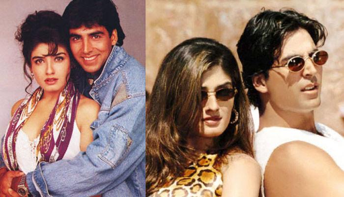 Kết quả hình ảnh cho Akshay Kumar and Raveena Tandon