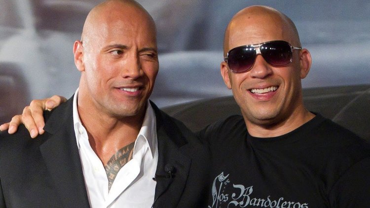 dwayne johnson and vin diesel
