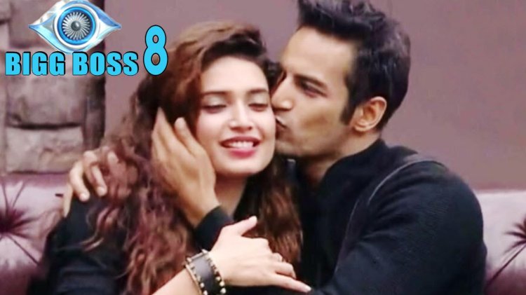 Karishma Tanna and Upen Patel in bigg boss