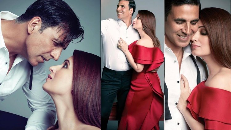 Akshay Kumar And Twinkle Khanna Collage 5376