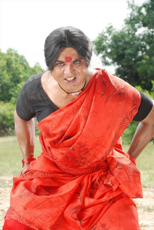 Sarath Kumar as the transgender ghost
