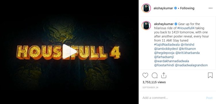 Akshay Kumar Housefull 4