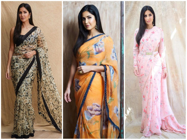 Celebrity Approved Floral Sarees You Might Want To