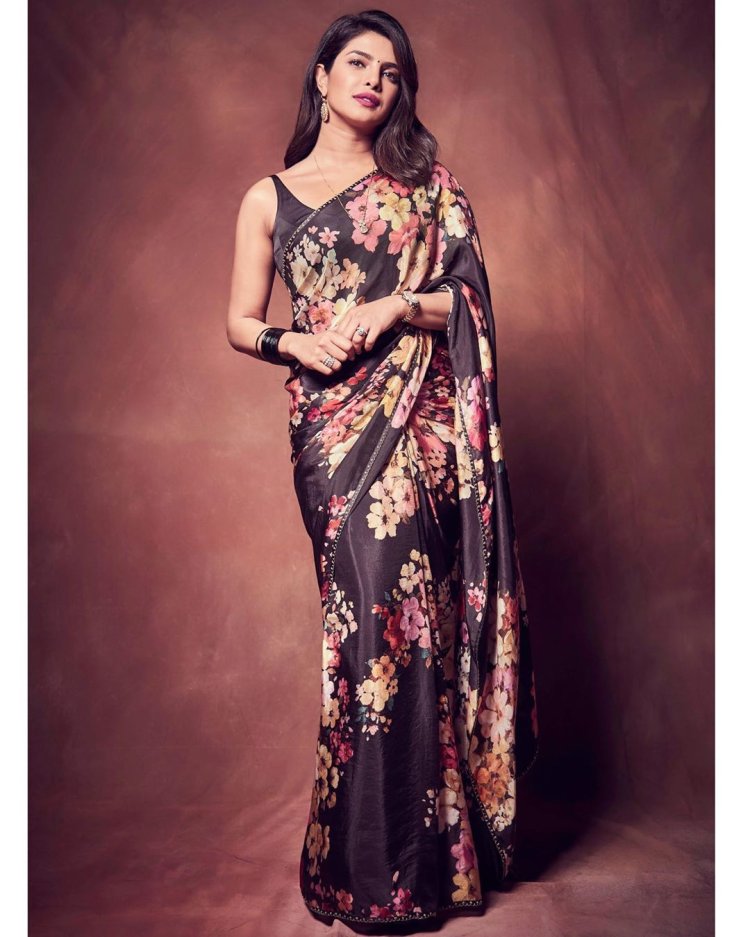 Celebrity Approved Floral Sarees You Might Want To