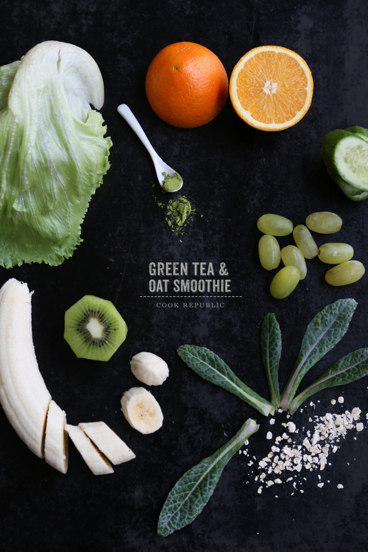 Green Tea Oat Smoothie3