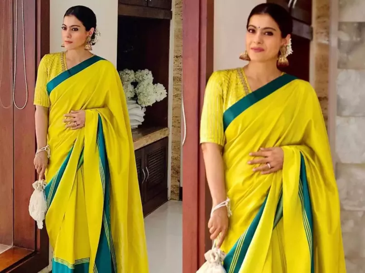 5 Gorgeous Saris That You Can Steal From Kajol To