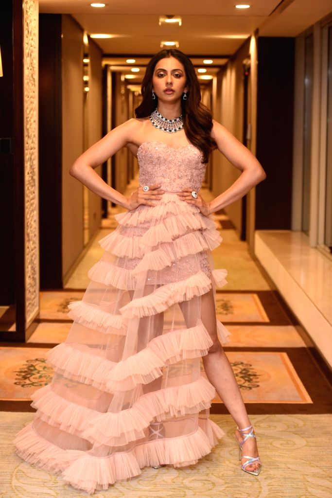 Actress Rakul Preet Singh At The Bombay Times 9168