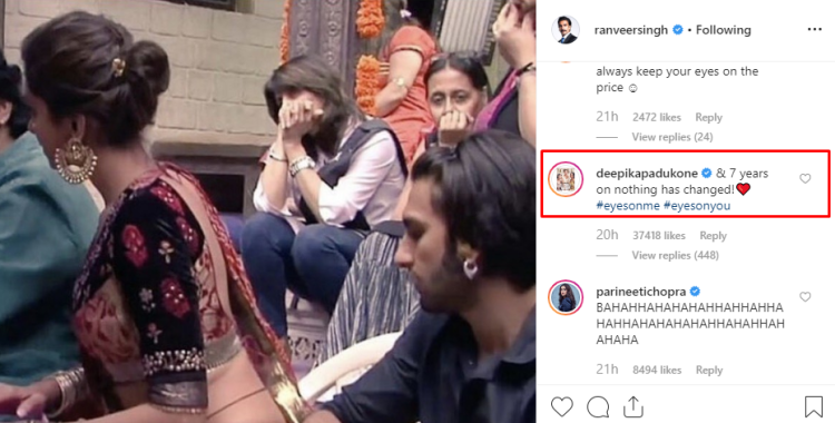 Deepikas Comment On Ranveer