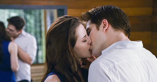 most passionate kisses