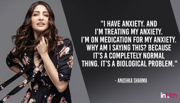 Anushka Sharma Anxiety Disorder