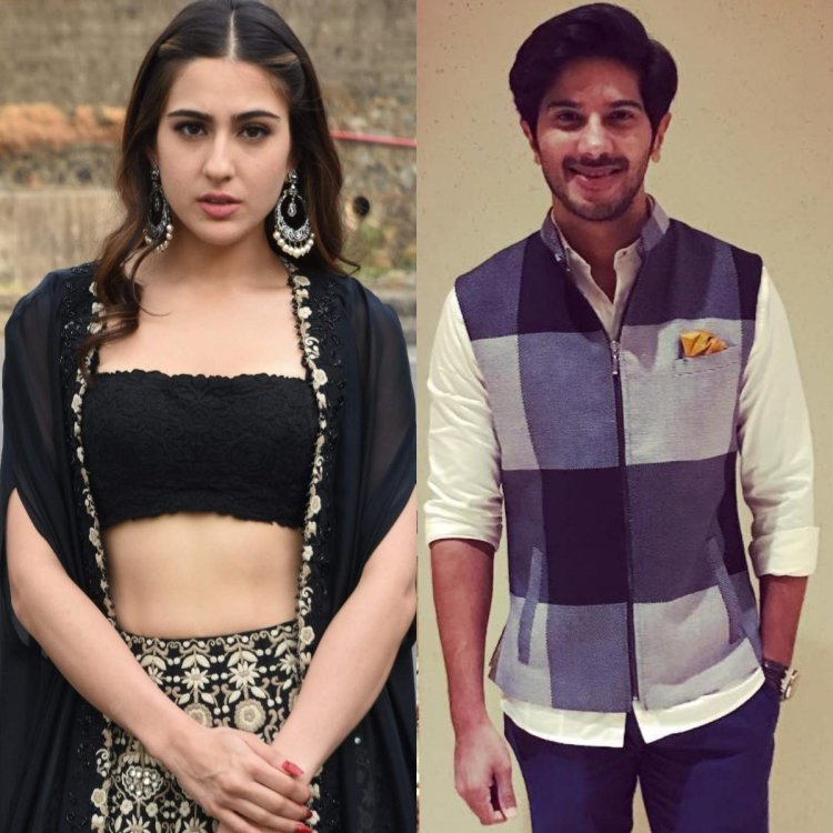 Sara Ali Khan and Dulquer Salmaan