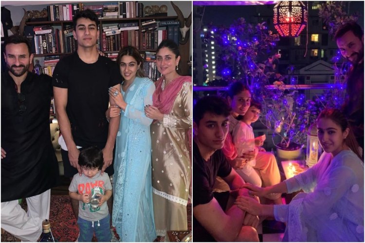 Sara Ali Khan Kareena Kapoor And Taimurs Diwali Pi