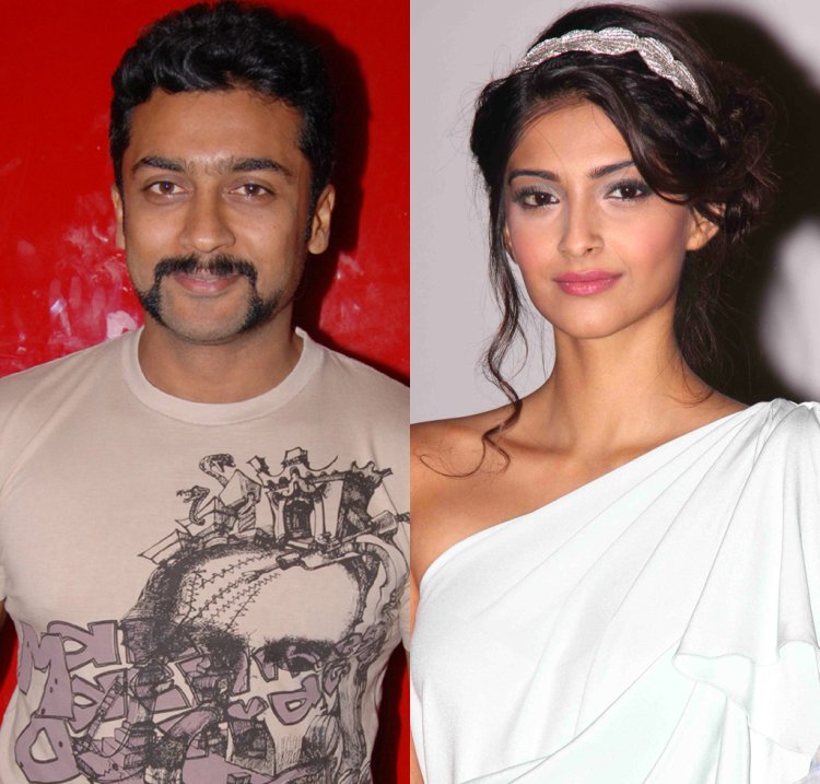 Sonam Kapoor and Suriya