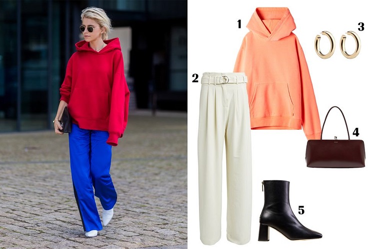 Fashionable ways to wear Hoodies at work for women 