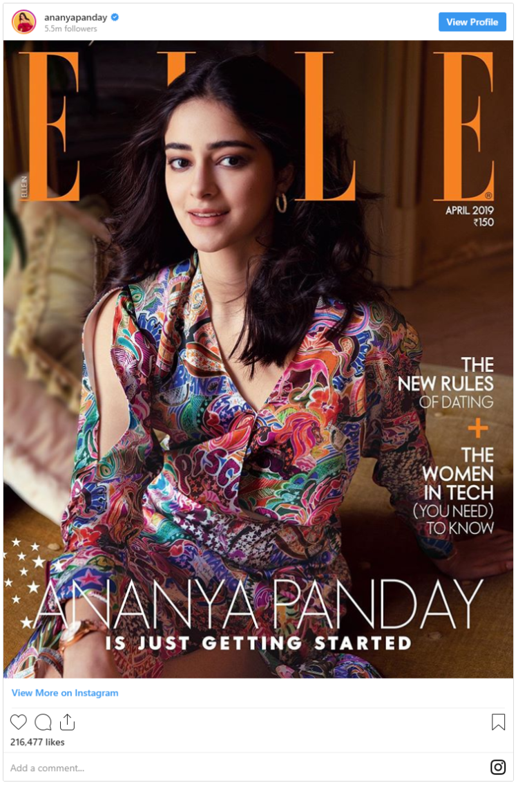 Fireshot Capture 046 Ananya Panday Appears In No M