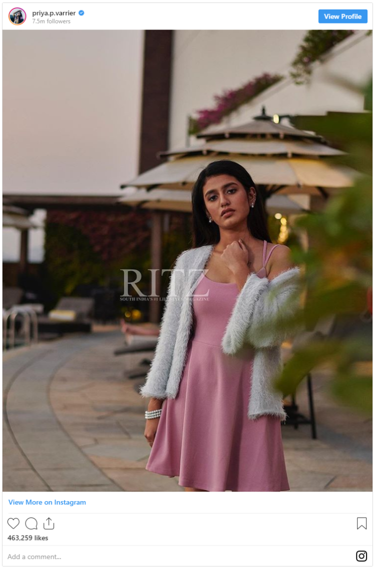 Fireshot Capture 104 Priya Prakash Varrier Display