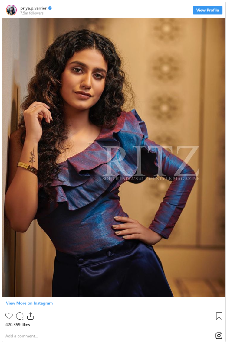 Fireshot Capture 105 Priya Prakash Varrier Display