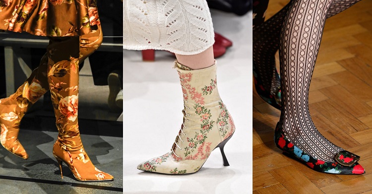 Shoe Trends in 2020Winter Florals