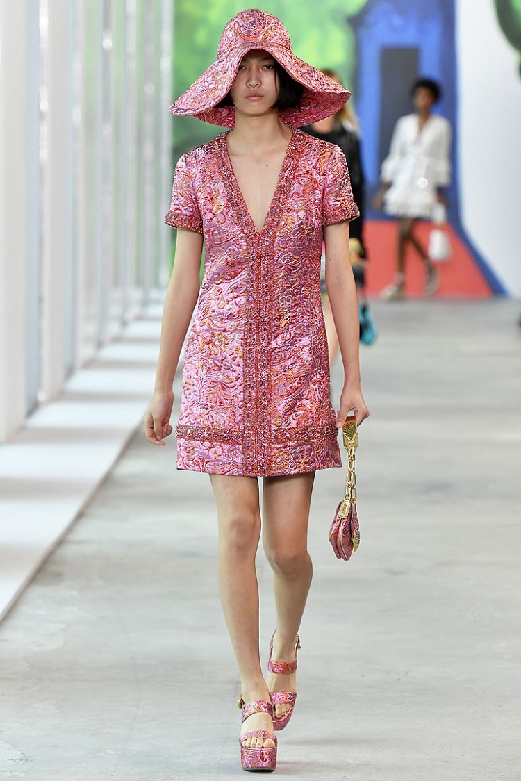 Model Walks The Runway At The Michael Kors Ready T