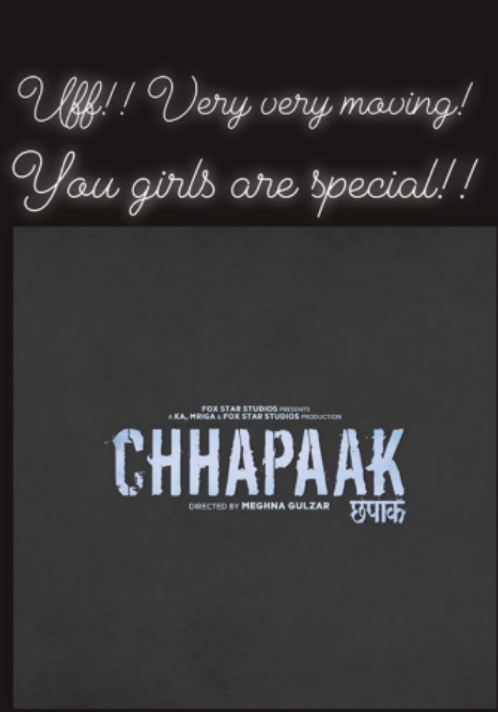 Chhapaak trailer reaction 