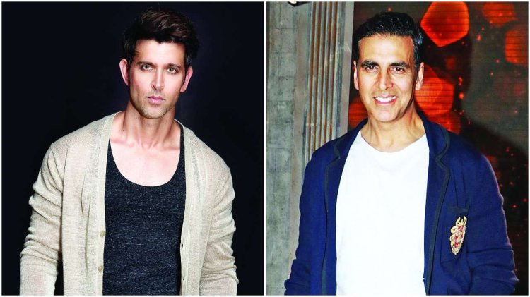 720155 Hrithik Roshan And Akshay Kumar