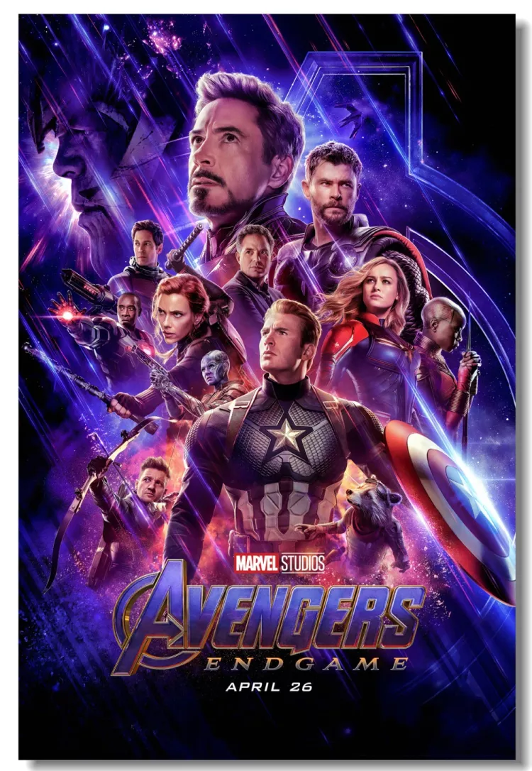 Kết quả hình ảnh cho Avengers: Endgame poster