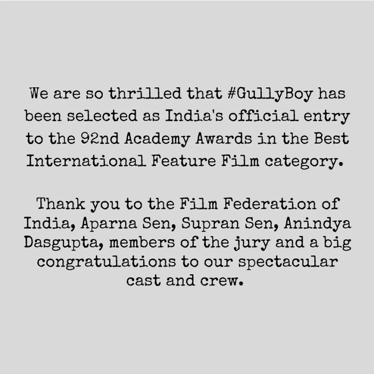 Gully Boy Team