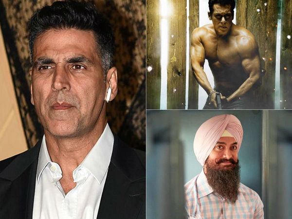 Akshay Kumar Aamir Khan Salman Khan