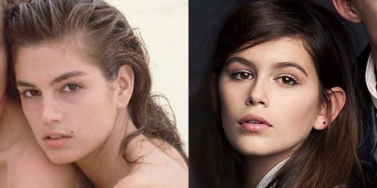 Cindy Crawford And Kaia Gerber In Their Late Teens
