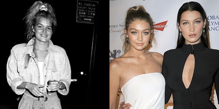 Yolanda Foster And Gigi And Bella Hadid At 20