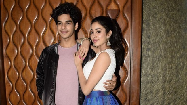 Ishaan Khattar and Janhvi was rumored dating