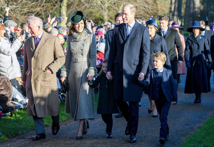 Royals At Sandringham Christmas 2019