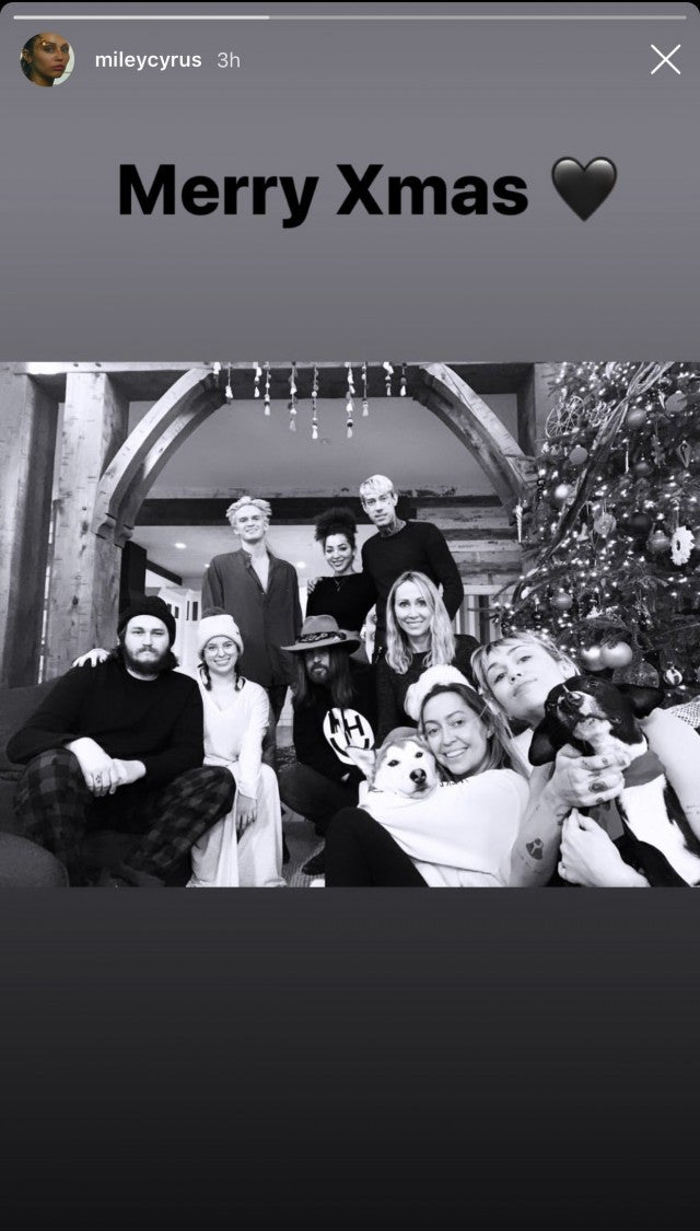 Miley Cyrus and Cody Simpson spent their first Christmas together