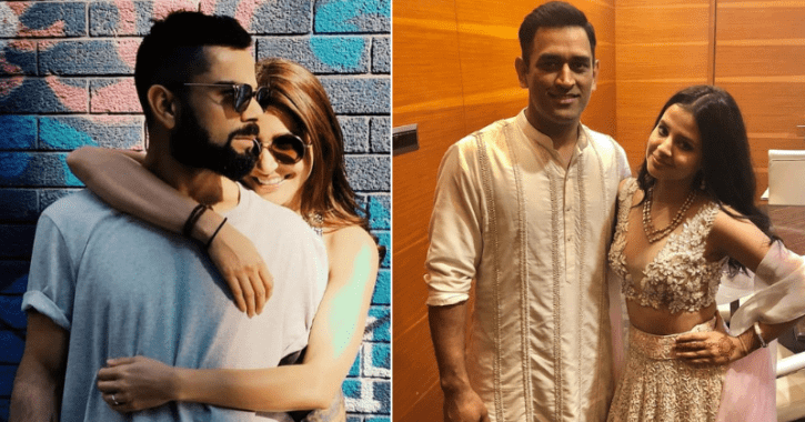 Anushka Sharma And Sakshi Dhoni