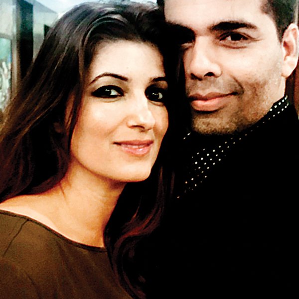 Twinkle Khanna And Karan Johar