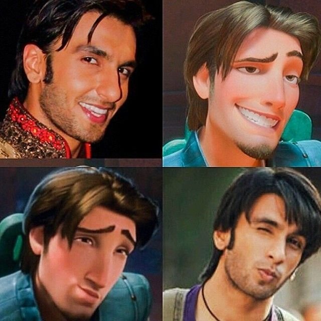 Ranveer Singh Flynn Rider