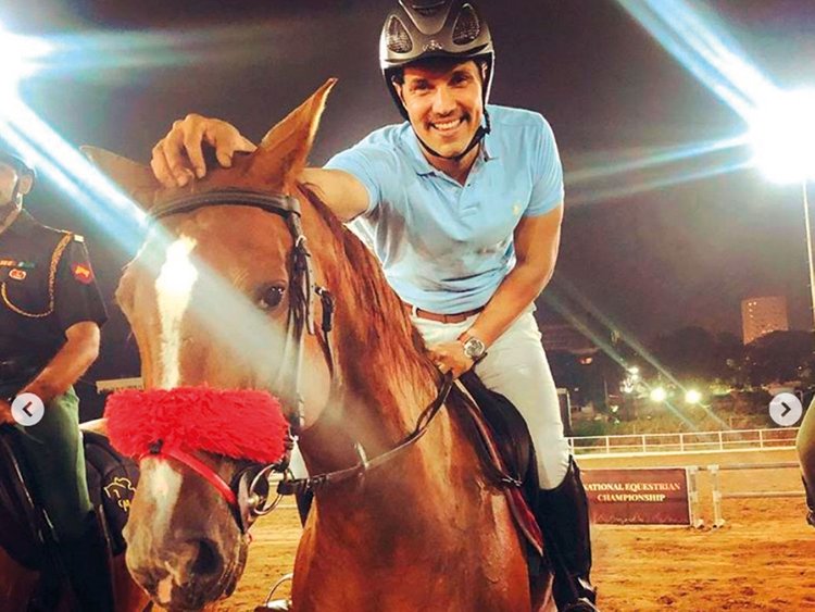 Randeep Hooda Horse Riding