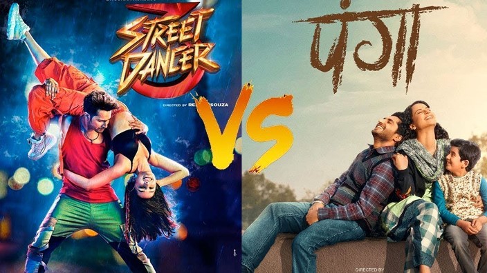 Street Dancer 3d Vs Panga On 24 Jan 2020