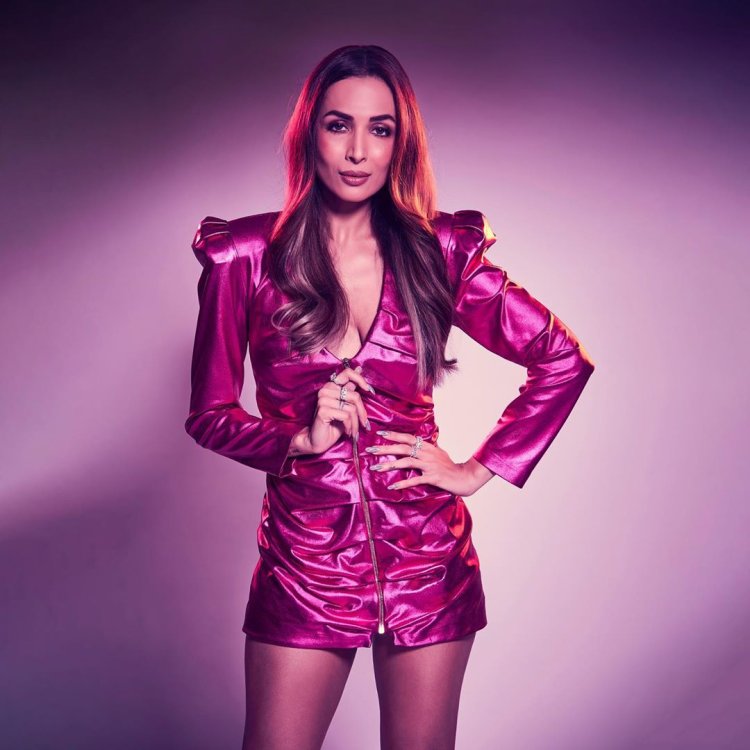 Malaika-Expressions-With-Pink-Metallic-Dress