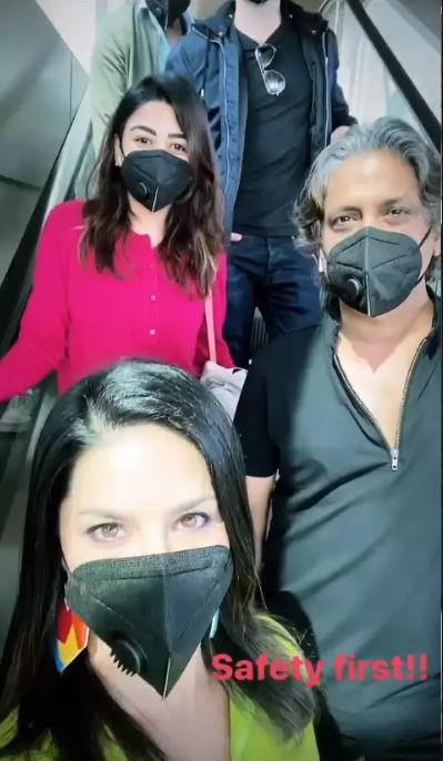 Sunny-Leone-and-her-team