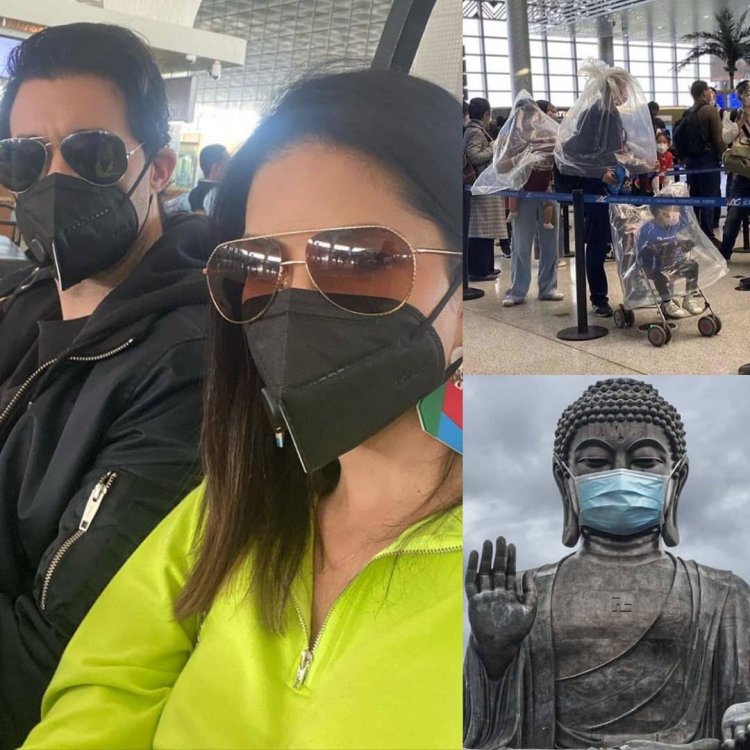 Sunny Leone Cover With A Mask