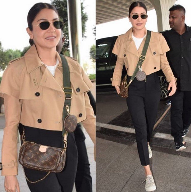 Anushka Sharma Is A Heavy Spender On Bags; Carries A Tiny Cross Body Bag  Worth 18K