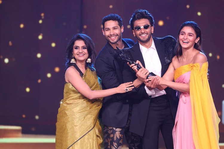 65th Amazon Filmfare Awards 2020 Gully Boy Cast Wi