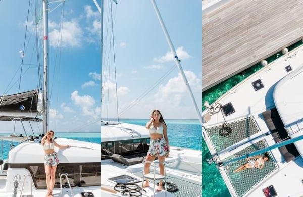 Sara Ali Khan new bikini photo on yacht